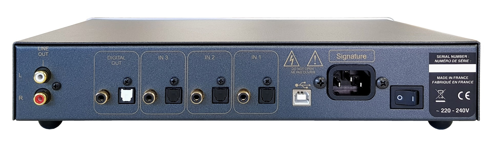 Atoll DAC100 takaa.