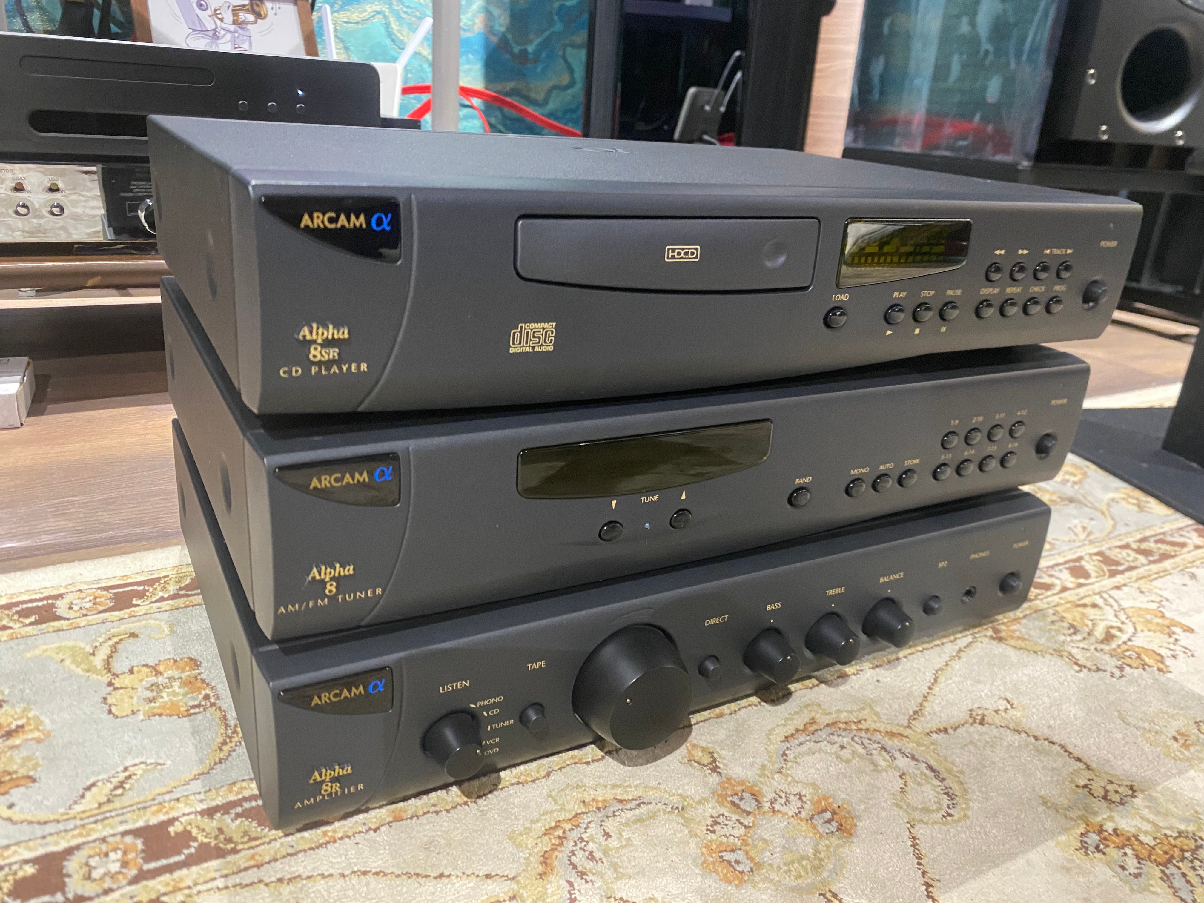 Arcam Alpha 8 setti & Amphion Argon vintaget