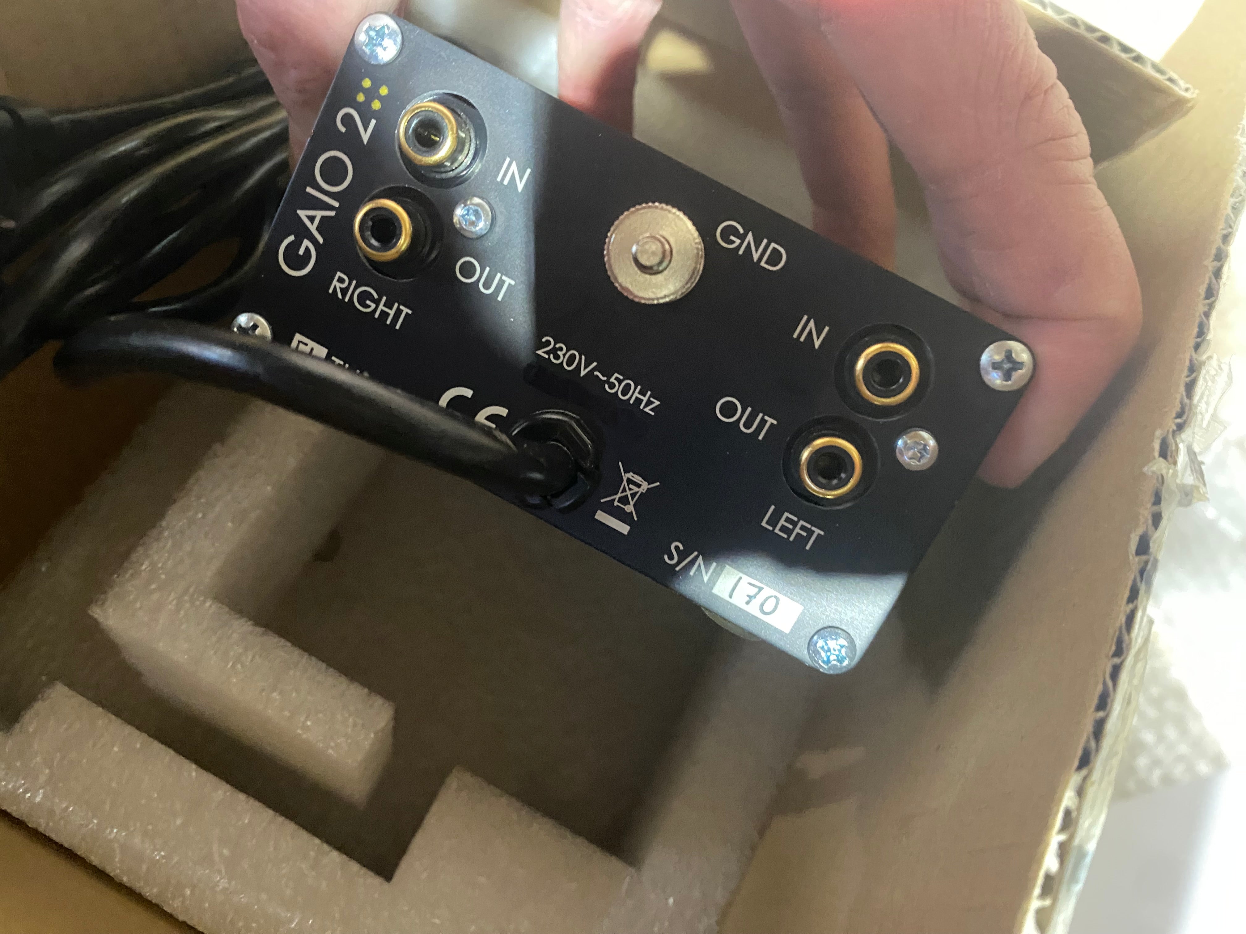 Lejonklou Gaio 2.4 MM Phono-aste