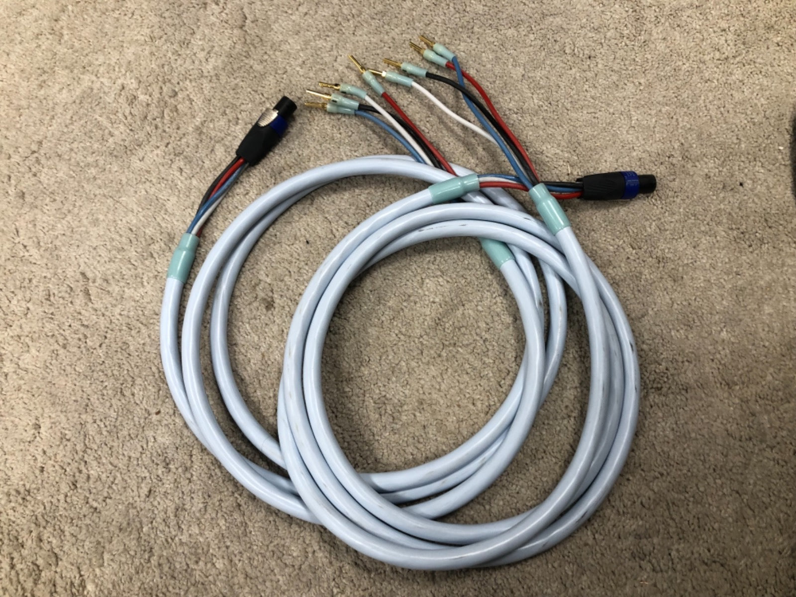 Supra Quadrax 2 x 3m Gradient Active Revolution Cables