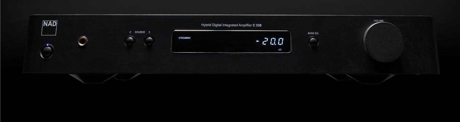 NAD C338 edestä