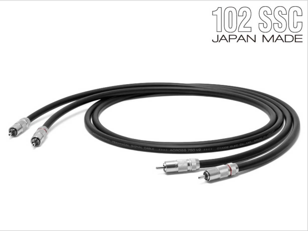Oyaide ACROSS750 RR V2 (RCA-kaapeli).