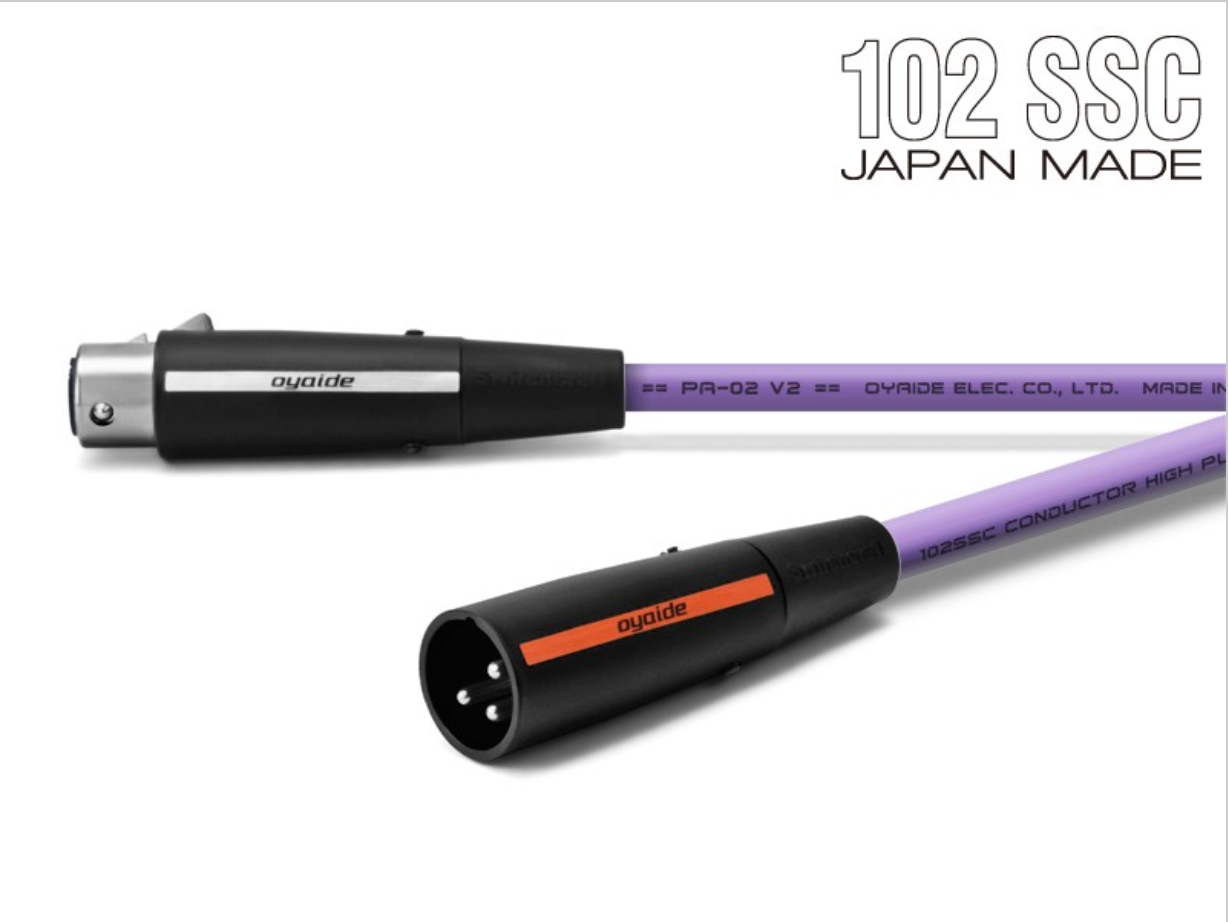 Oyaide PA-02TX V2 (XLR-liitäntäkaapeli).