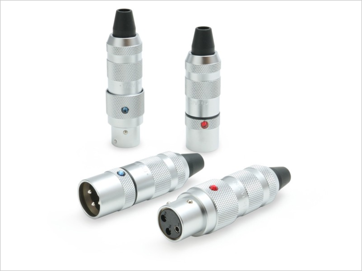 Oyaide FOCUS 1 kuulalaakerilukkotyyppi XLR-liitin (4kpl).