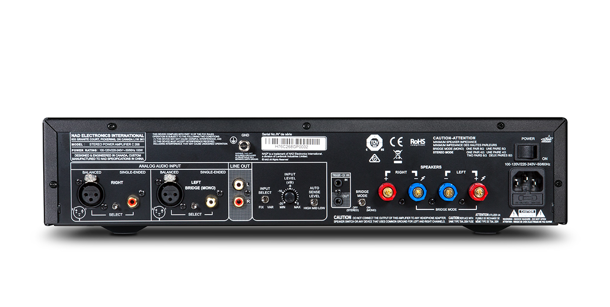 NAD C268 takaa.