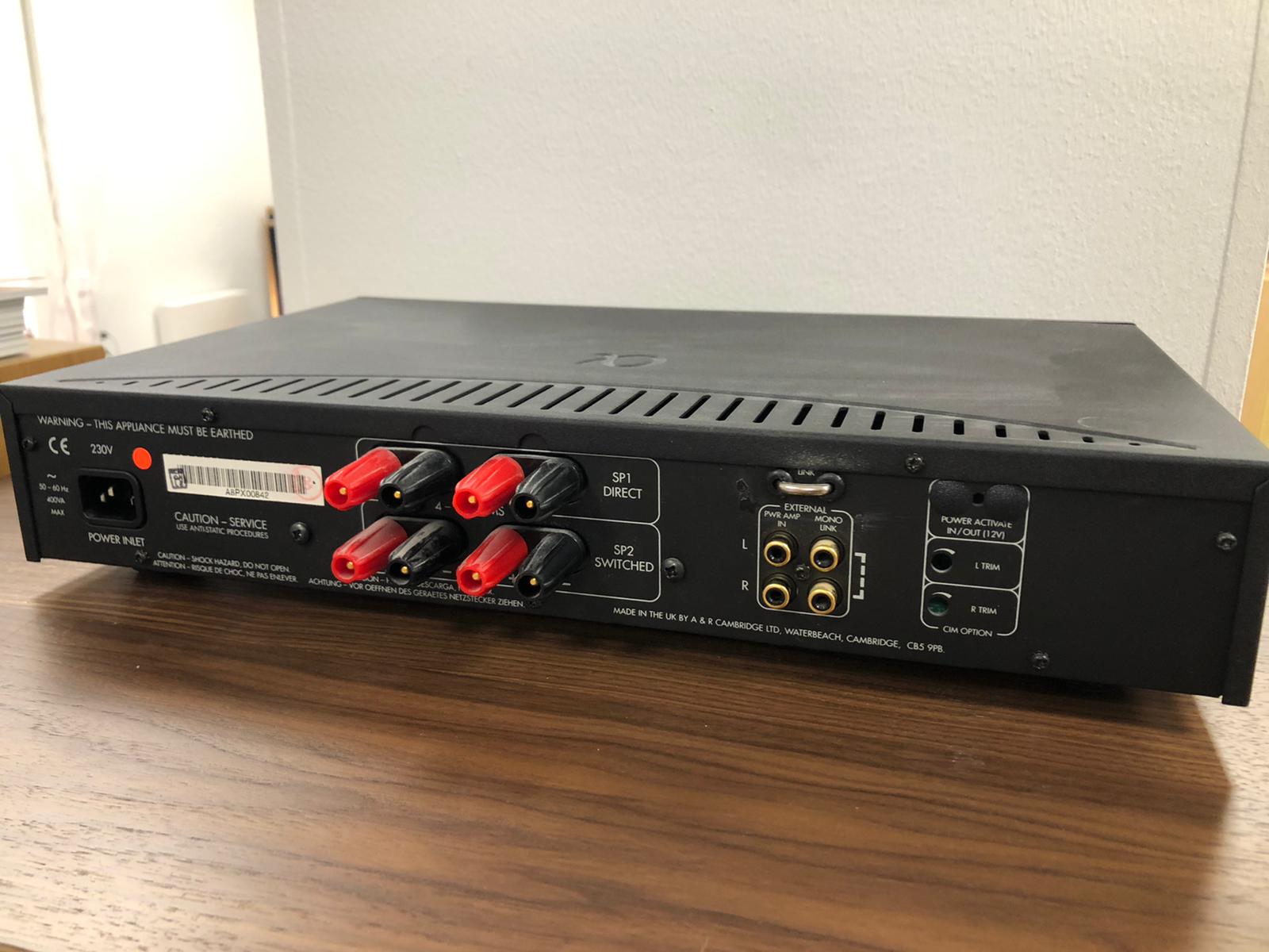 Arcam Alpha 8P päätevahvistin käytetty