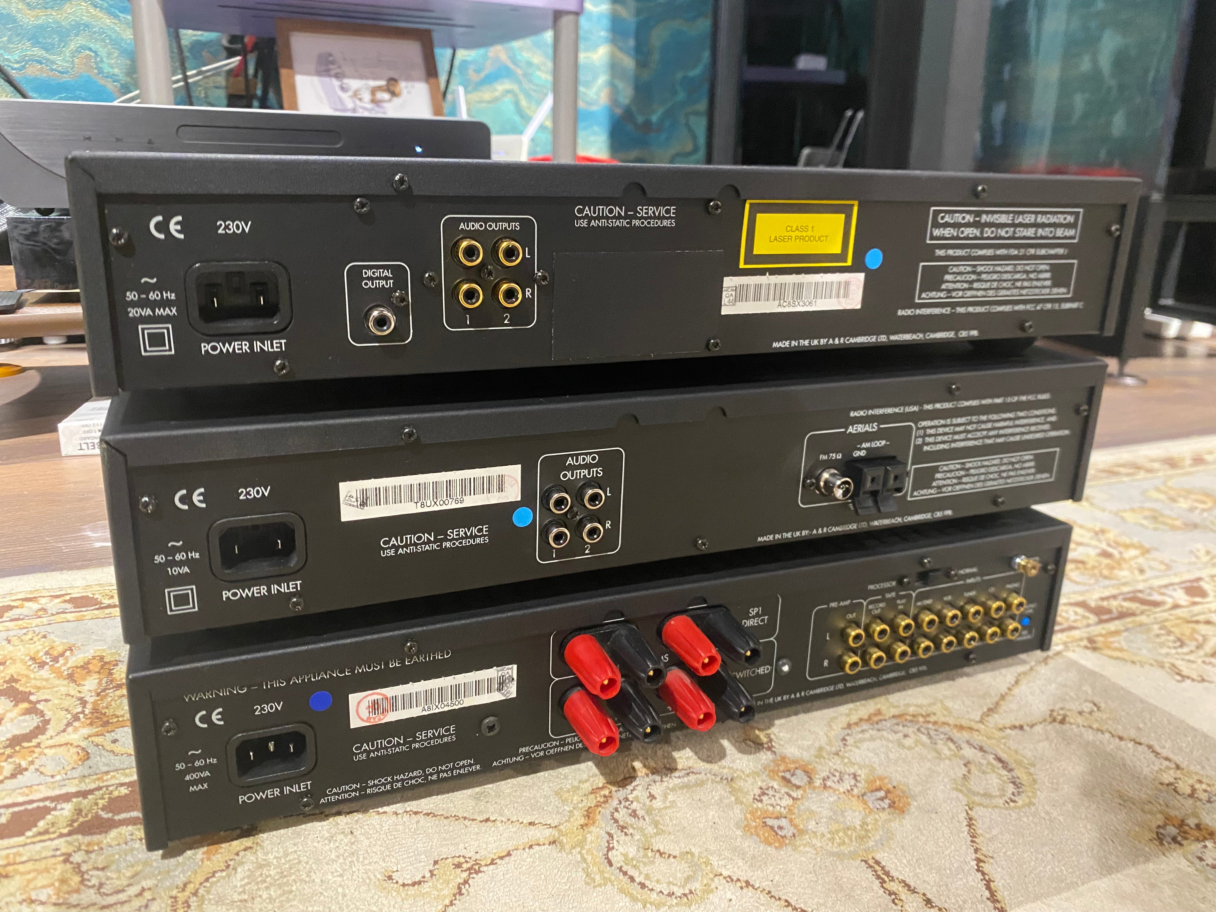 Arcam Alpha 8 setti & Amphion Argon vintaget