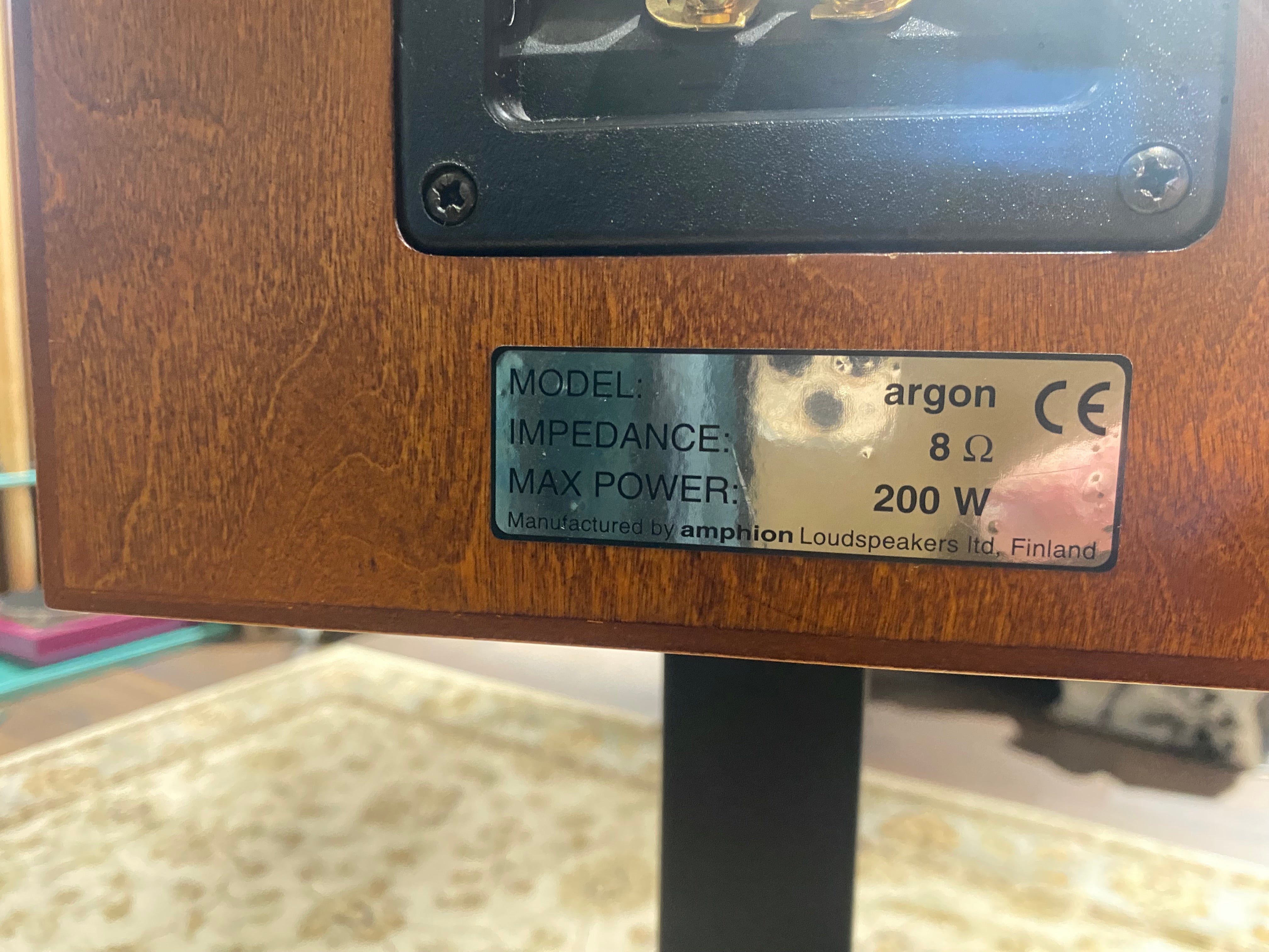 Arcam Alpha 8 setti & Amphion Argon vintaget