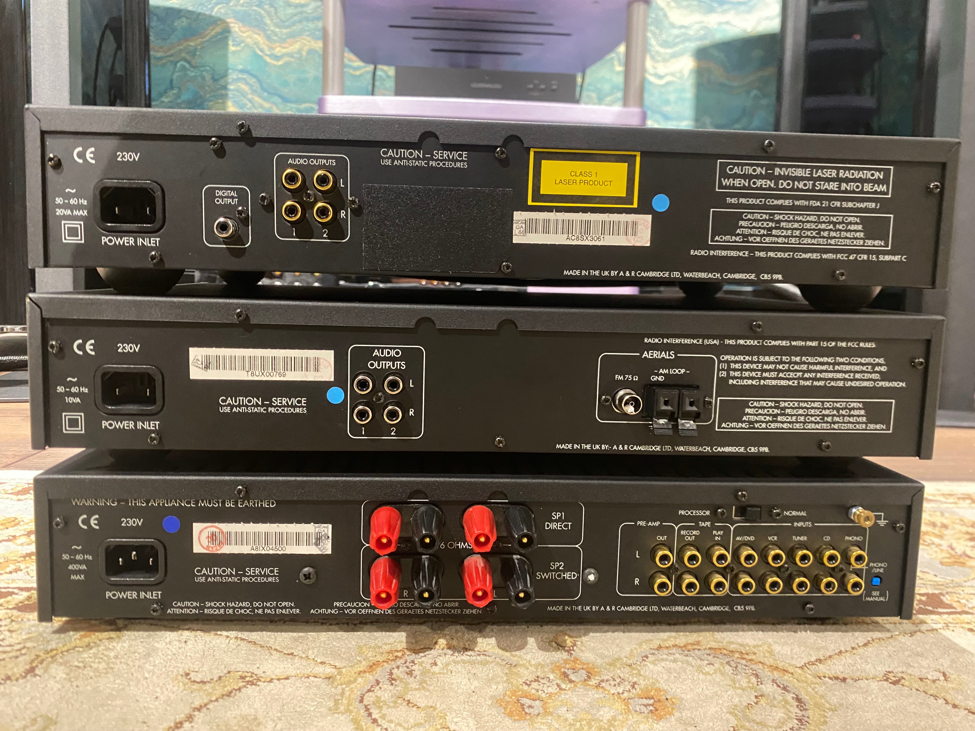 Arcam Alpha 8 setti & Amphion Argon vintaget