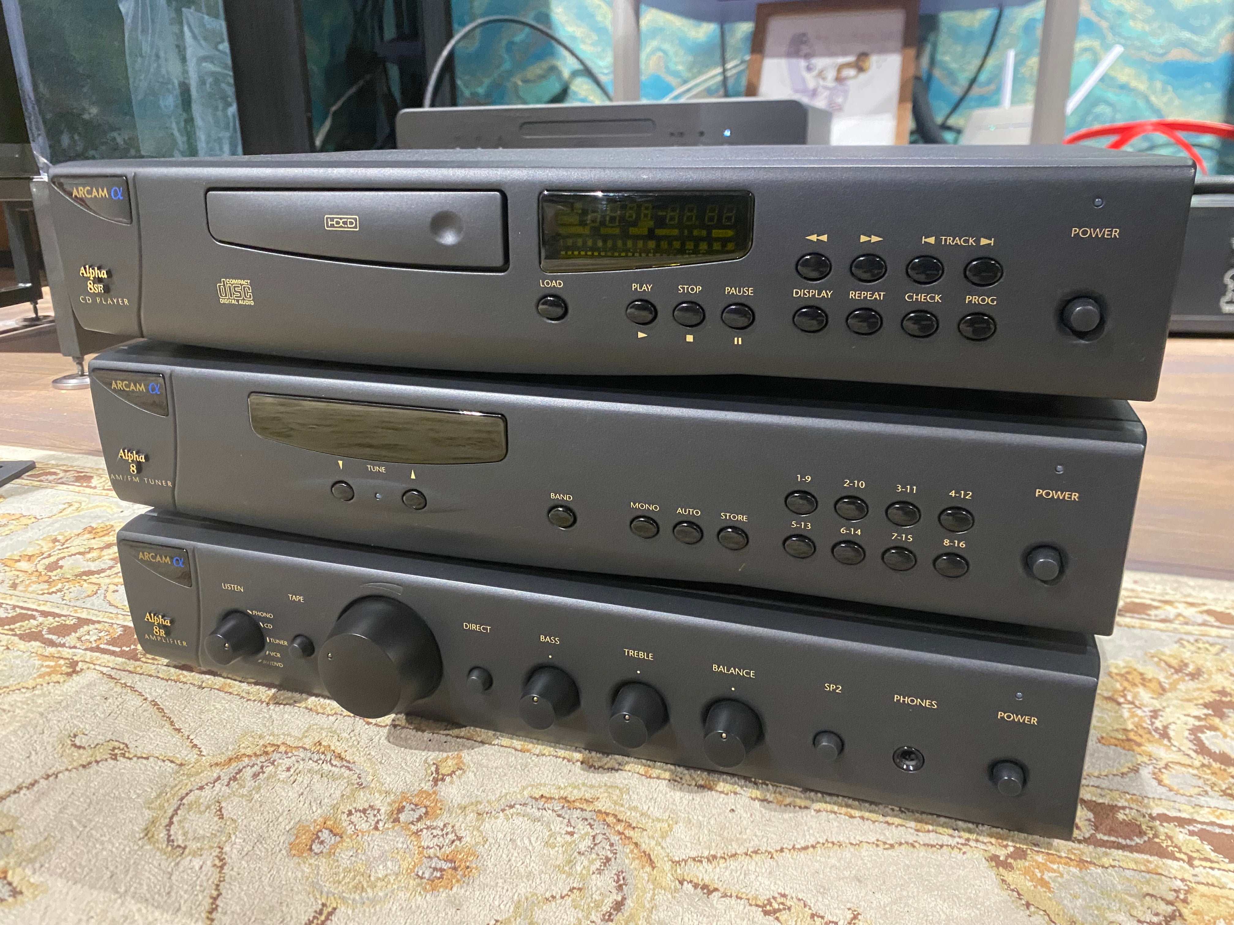 Arcam Alpha 8 setti & Amphion Argon vintaget