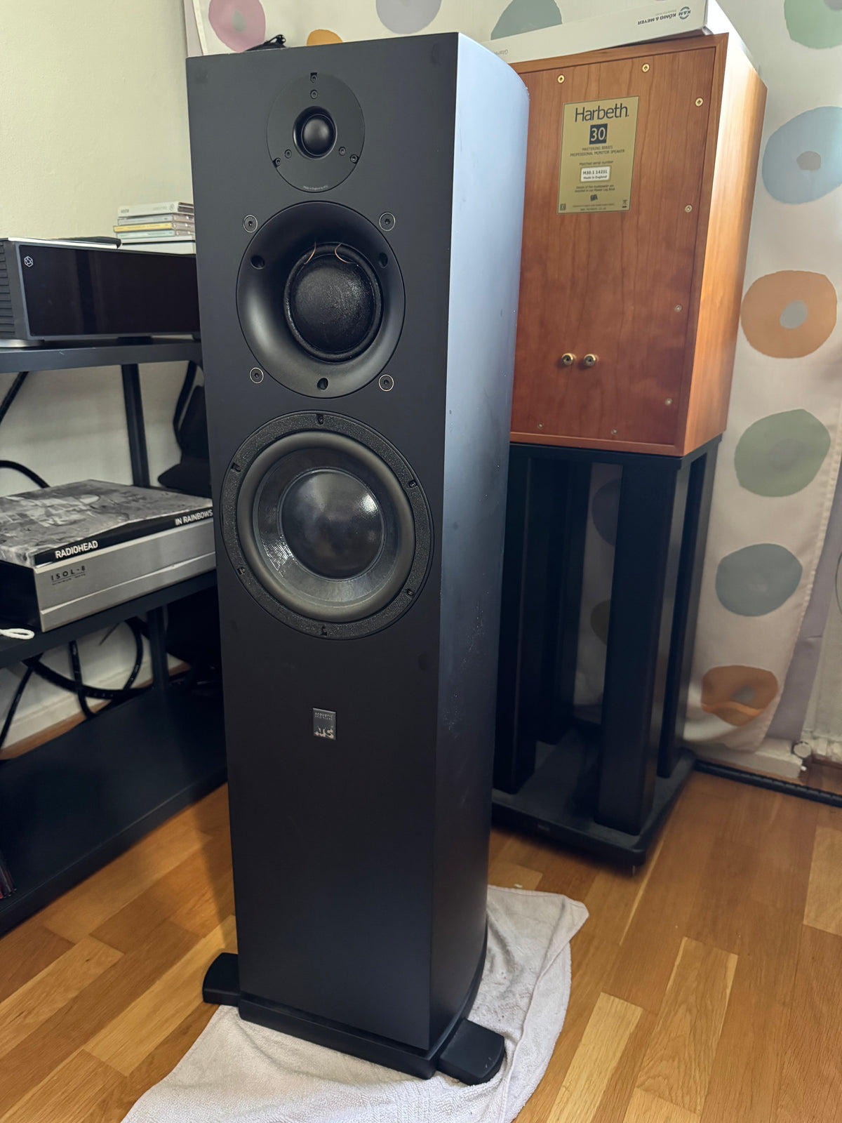 ATC SCM40A Black Satin