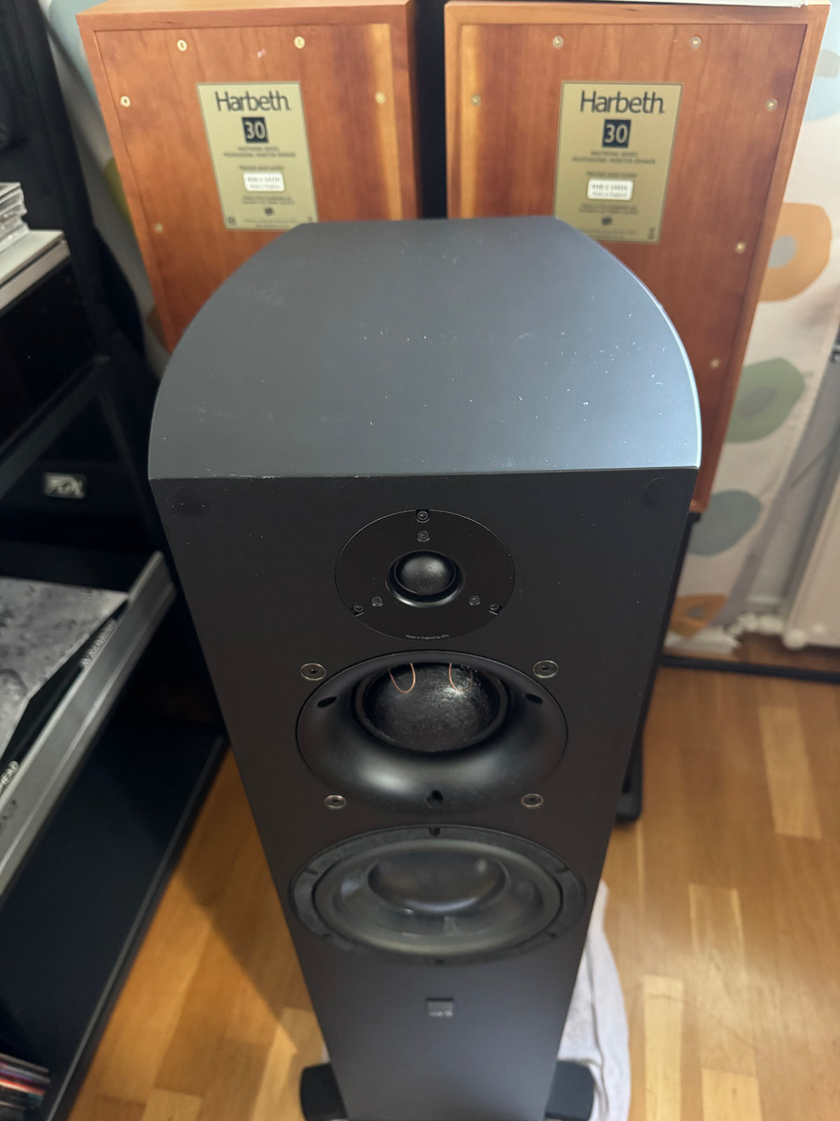 ATC SCM40A Black Satin